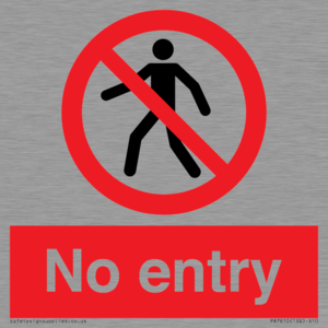 No entry